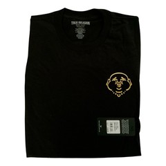 NWT TRUE RELIGION MSRP $59.99 MENS BLACK CREW NECK SHORT SLEEVE T-SHIRT M L XL