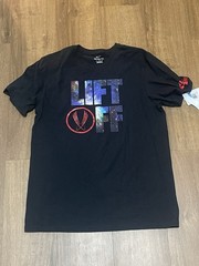 Rare 2025 Nike foamposite Galaxy Shirt Lift Off All Star weekend Exclusive M