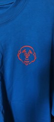 True Religion World Tour Tee Blue Color Size L (NWT)