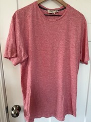 Hedge XL Red T Shirt Never Lose 2010 Heathered Comfy Tee Cotton Poly Blend