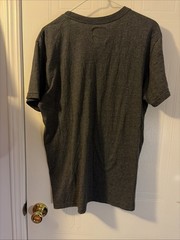 Beautiful Giant Garments Men’s Shirt Size Large Grey With Tribal Pocket