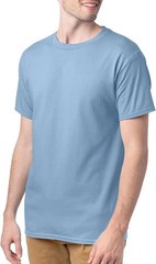 Hanes Men Crew neck T-Shirt 4-Pack ComfortSoft 100% Cotton Heavyweight Tee Plain