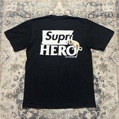 Supreme Antihero Skateboards Dog Tee Black T-Shirt Size Small SS22