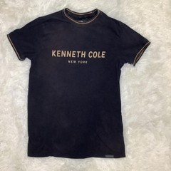 Kenneth Cole New York Men’s Black T-shirt Size Large (Discolored)