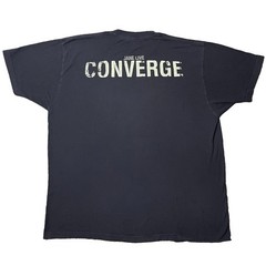 Converge Jane Live Randy Ortiz Black T-Shirt XXL Hardcore Metalcore Deathwish