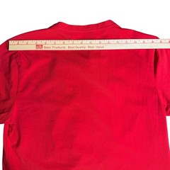 BKYS Men’s Small Shirt Red Lucky Charm Teddy Bear Graphic Streetwear Urban