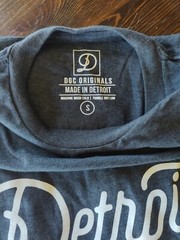 Detroit Grooming Co. Small T shirts – Red, Gray OR Blue – your choice! USA made!