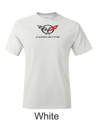 Vintage C5 Corvette Emblem Printed on Men’s Shirt. FREE SHIPPING !!!