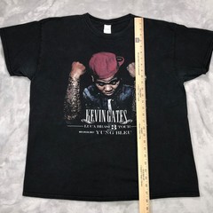 Kevin Gates Yung Bleu 2018 Luca Brasi 3 Tour Mens (XL) Black Concert T-Shirt