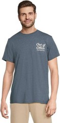Vineyard Vines Out Of Office Dunes Graphic Tee Men’s S Key Largo Heather S/S