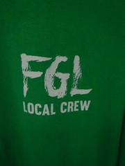 Gildan Green Graphic T-Shirt “FGL Local Crew – We Do This Every Night” Size XL