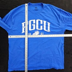 Florida Gulf Coast University Blue Long Sleeve Cotton T-Shirt Men’s 2XL