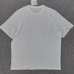 PUMA Mens T-Shirt XL White Cotton Stretch Maxi Cat Logo Graphic Tee Summer Tee