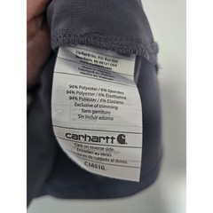 [Workwear] Carhartt Force Scrub Top Mens Medium Gray Modern Fit C16510 Pocket