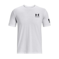 Under Armour Men’s UA Freedom Flag Camo T-Shirt, White/Black, 3XL NWT
