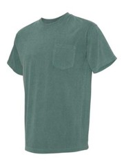 COMFORT COLORS 6030 Adult Pocket Tee – 3 First Quality Shirts – Assorted Colors