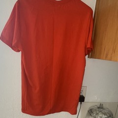 U.S. Polo Assn. Men’s Red Solid Crew Neck Short Sleeve Logo T-Shirt Size M