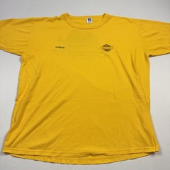 Vintage Russell Athletic Shirt Mens XL Yellow Singapore Unisys The Club 89 Tee