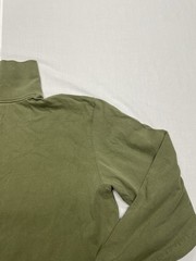 Carhartt Mens Army Green Turtleneck Long Sleeve Shirt Relaxed Fit Large