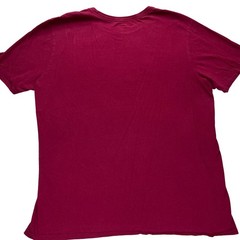 Nike Mens Athletic Cut Graphic T-Shirt Maroon Red Cotton Large 561416-69X