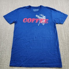 Black Rifle Coffee Company Shirt Men Medium Stretch Quick Dry Tactical USA Blue