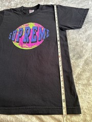 Supreme Lunar Black Small T-shirt 100% Cotton Made In USA