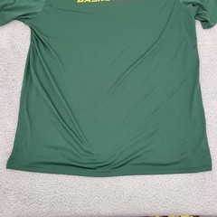 Under Armour Basketball T-Shirt Mens XL Green HeatGear Loose Fit Athletic Tee