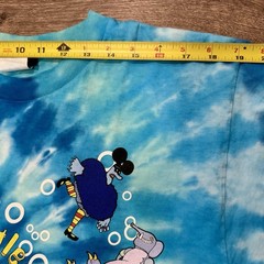 Vintage Liquid Blue Beatles Shirt Yellow Submarine Tie Dye M Made In USA 2004