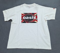 Levi’s oasis Union Jack Logo Band Shirt Mens XL White