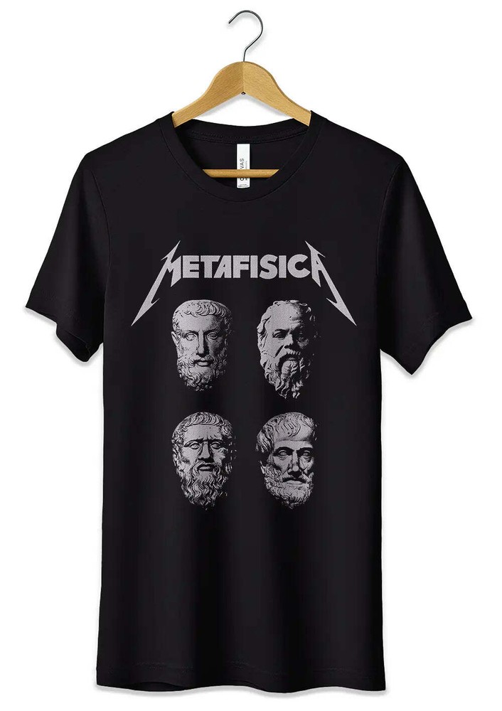 Metaphysical Parody Funny Metallic T-Shirt Men’s Women