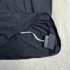 Battery Operated LED Shirt Black Size Small – Lights Up To Sounds. See Video