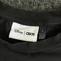 Disney asos Lilo & Stitch T Shirt Black S Oversized Boxy Fit 626 Entertainment