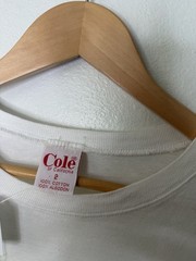 Vintage 90s/80s Cole of California “made in club med”. AOP Beach t-Shirt size 2