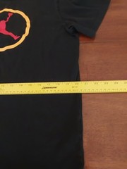 Nike Air Jordan DNA JUMPMAN LOGO 23 Signature Black Men’s T-Shirt Large Tee