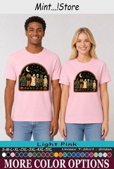 Halloween Monster Squad Shirt, Cute Ghost Skeleton Pumpkin Tee