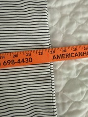 NWT Uniqlo U AIRism Oversized Striped Tee XL