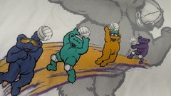 Grateful Dead Bears Volleyball T-Shirt M Medium Vintage 1997 Joe Blow T’S Delta