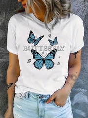 Butterfly Unisex T-Shirt – Friends Gift