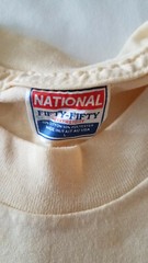 NATIONAL Vintage 1986 Washington Post Writers Group Comics TShirt Large YELLOW