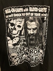 Rob Zombie 2024 Tour T-Shirt New Size XL/X-Large