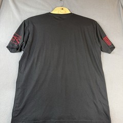 Grunt Style T-Shirt ‘Dadweiser’ Mens 3XL Black Cotton Blend Fathers Day Gift