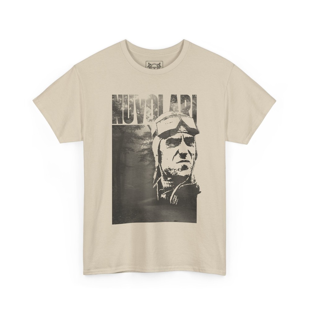 Tazio Nuvolari Tribute T-Shirt Italian Racing Legend Tee Motorsport Fans Gift