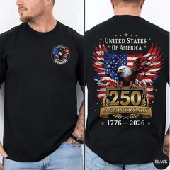 America 250 shirt, USA 250th Year America’s Patriotic Birthday T-Shirt S-5XL