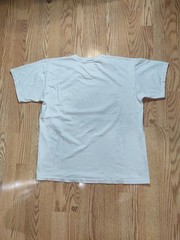 Vintage 90s Art Shirt Landscape Barn Nature Rustic Mens Large White American