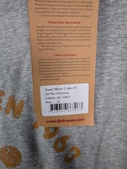 NWT FJALLRAVEN Forest Mirror T-Shirt Sz M Short Sleeve Organic Cotton Sample