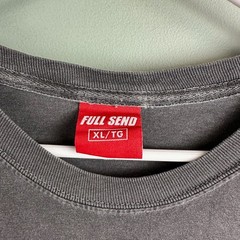 Full Send We Run the Internet Grey Black T-Shirt Merch XL Computer Nelk Boys