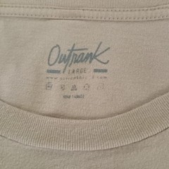 LOOT BOYS Gaming App T-Shirt OUTRANK Miami Tee SZ LG Digital Gamer Tan Green
