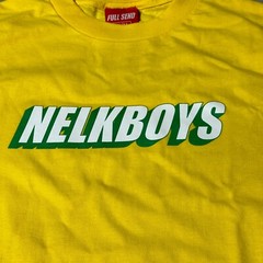 Full Send Nelk Boys Yellow T-Shirt Size Medium NWT