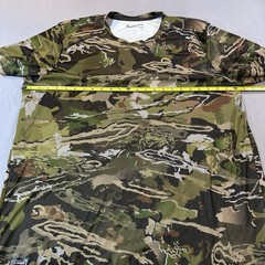 Under Armour Camo T-Shirt Mens XXL Short Sleeve Hunting Light Weight Performance