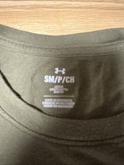 Olive Drab Green Men’s Short Sleeve T-shirt Size Small Notre Dame Under Armor